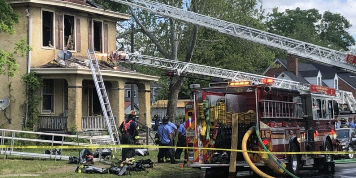 FIREFIGHTER INJURED IN FATAL HOUSE FIRE VIRGINIA Firefighter Close